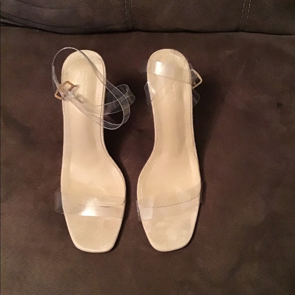 Clear Wedge Heels from Truffle Collection - Picture 5 of 7